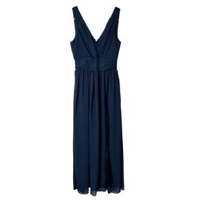 NEW‎ Modcloth Navy Maxi Dress Womens Size 6 Evening Wedding Formal